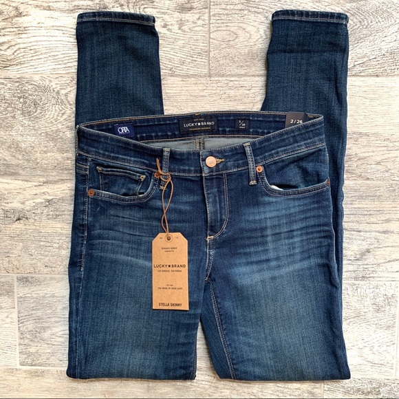 Lucky Brand Denim - Lucky Brand Stella Skinny Blue Jeans Size 26/2